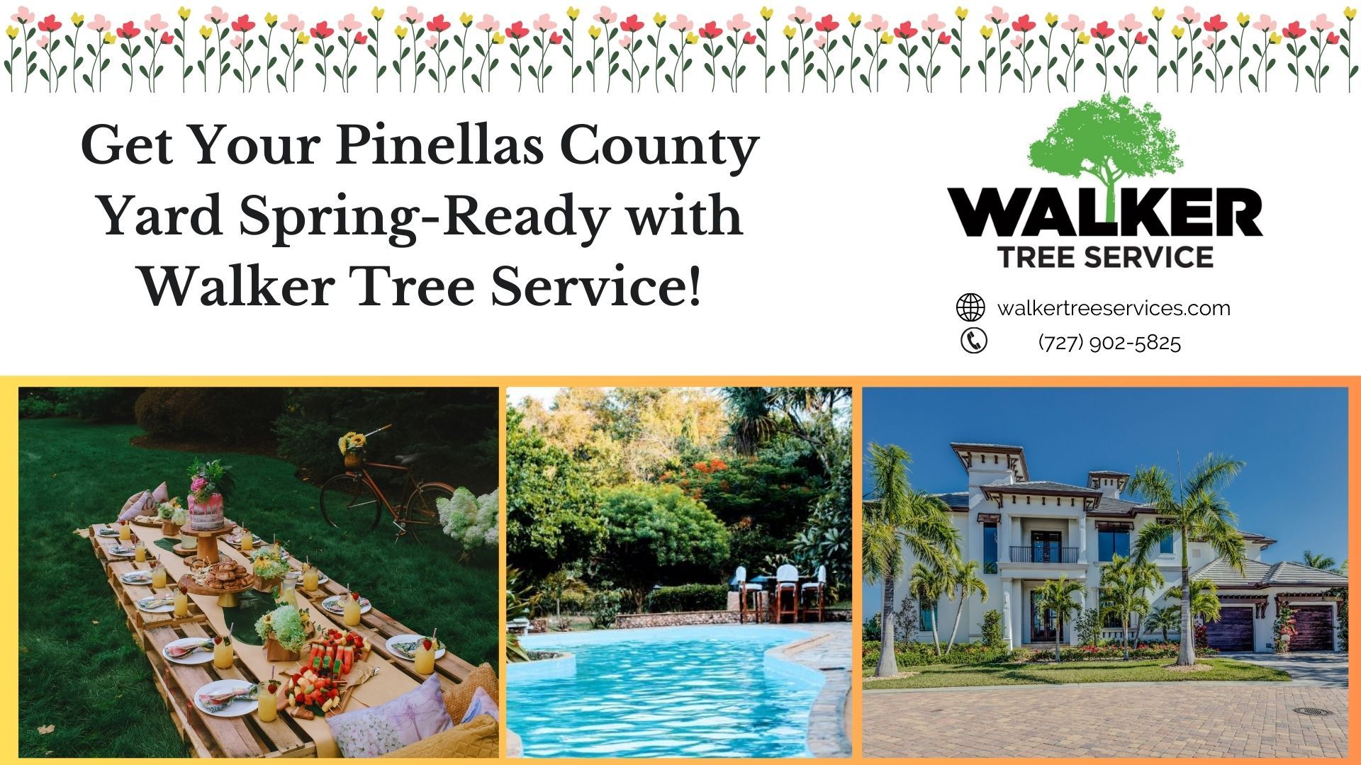 Get Your Pinellas County Yard Spring-Ready with Walker Tree Service!